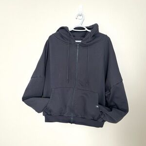POPFLEX Zip Cloud Hoodie - Denim Blue